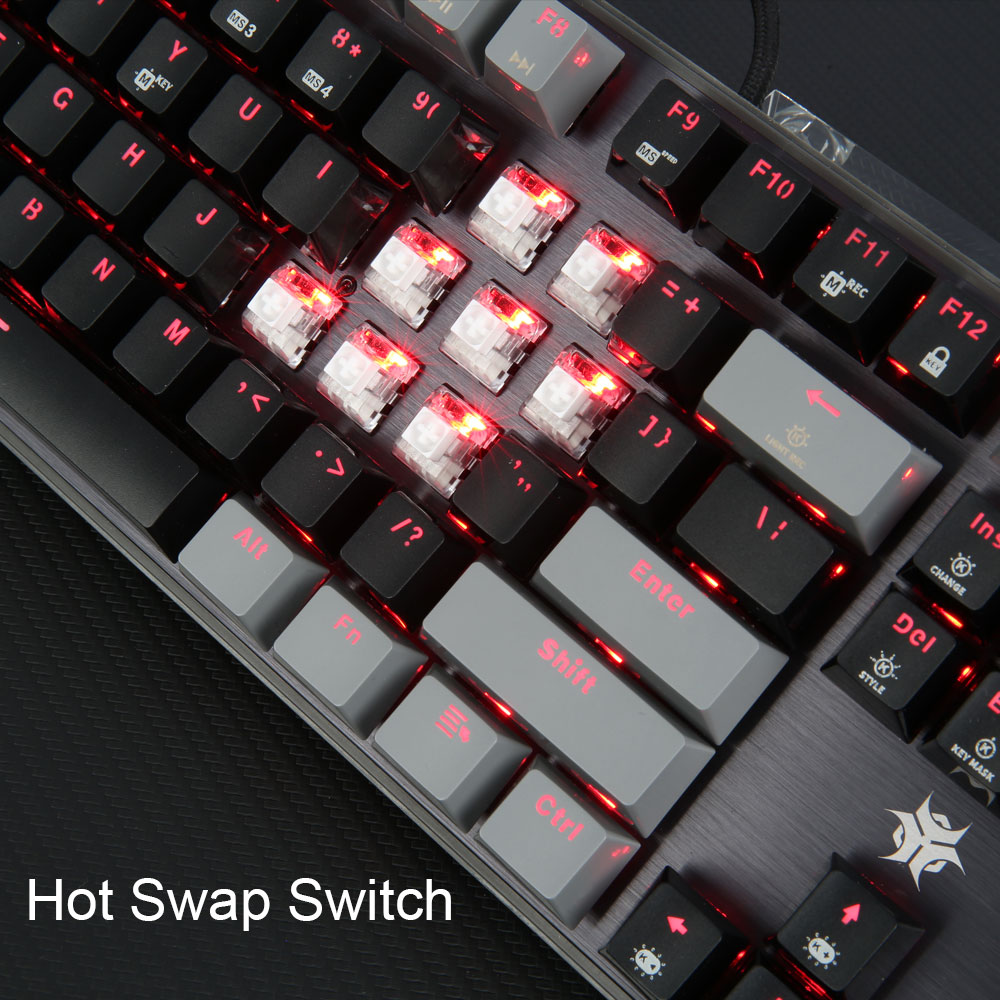 HEXGEARS GK715S Mechanical Key - Pc Gaming Pink ulasan dan harga