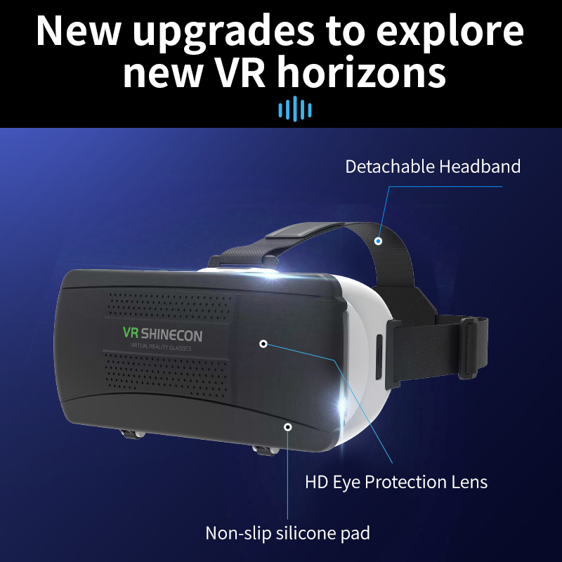 VR Glasses 3D Headset Virtual  - Vr Headset Pc ulasan dan harga