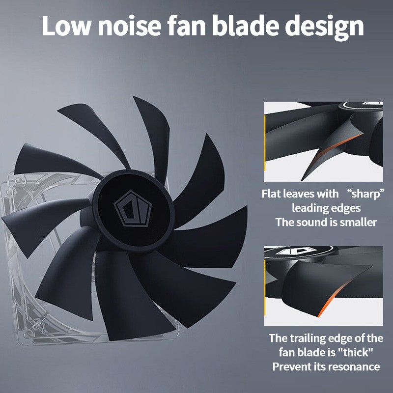ID-COOLING XF-120-K Simplicity - Pc Gaming Lounge ulasan dan harga